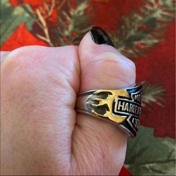 Flame Mens HD Rings - Picture 3 of 4